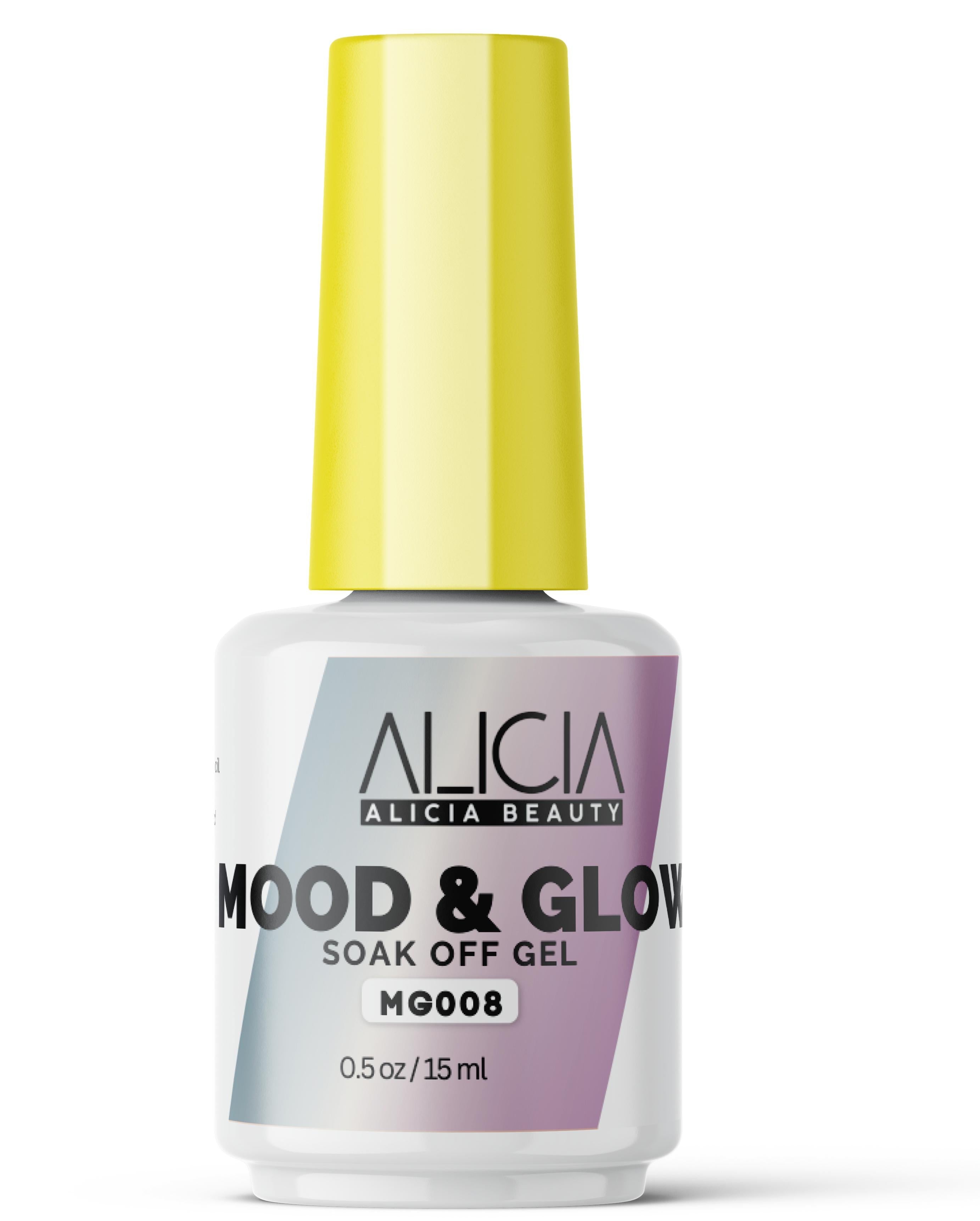 Alicia Beauty - Glow & Mood Soak Off Gel - Full Set 12 colors (0.5oz/15ml)-GEL POLISH SOAK-OFF-ALICIA BEAUTY- Nail Supply American Gel Polish - Phuong Ni