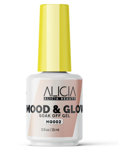 Alicia Beauty - Glow & Mood Soak Off Gel - MG002 (0.5oz/15ml)-GEL POLISH SOAK-OFF-ALICIA BEAUTY- Nail Supply American Gel Polish - Phuong Ni