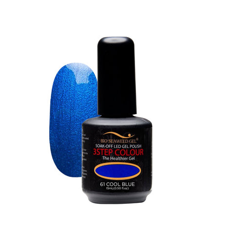 Bio Seaweed Duo Gel - Cool Blue #61-simple-Nails Deal & Beauty Supply- Nail Supply American Gel Polish - Phuong Ni
