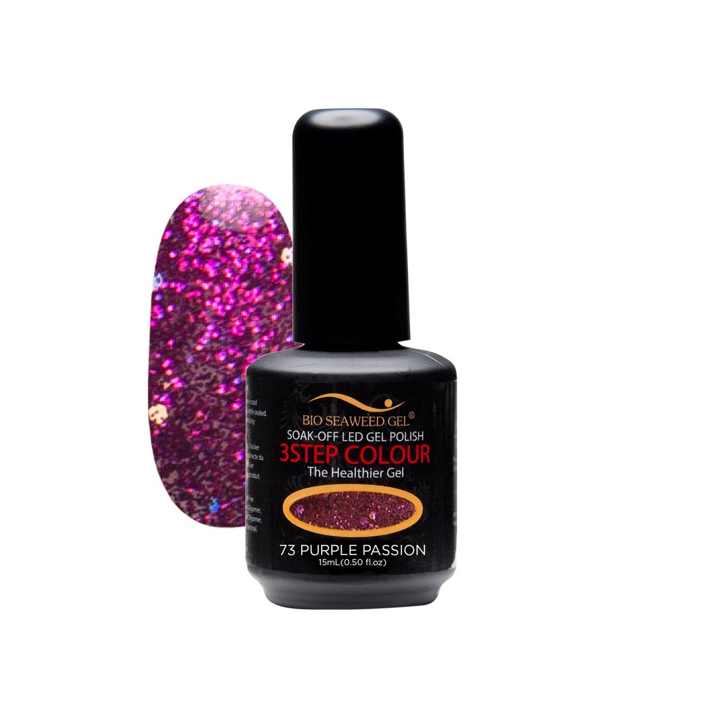 Bio Seaweed Duo Gel - Purple Passion #73-simple-Nails Deal & Beauty Supply- Nail Supply American Gel Polish - Phuong Ni
