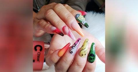 CHisel Ombre 2in1 - 24 New Colors (OM49 - OM60)-powder-Chisel- Nail Supply American Gel Polish - Phuong Ni