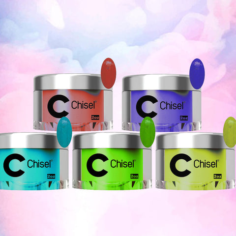 CHisel Ombre 2in1 - 24 New Colors (OM49 - OM60)-powder-Chisel- Nail Supply American Gel Polish - Phuong Ni