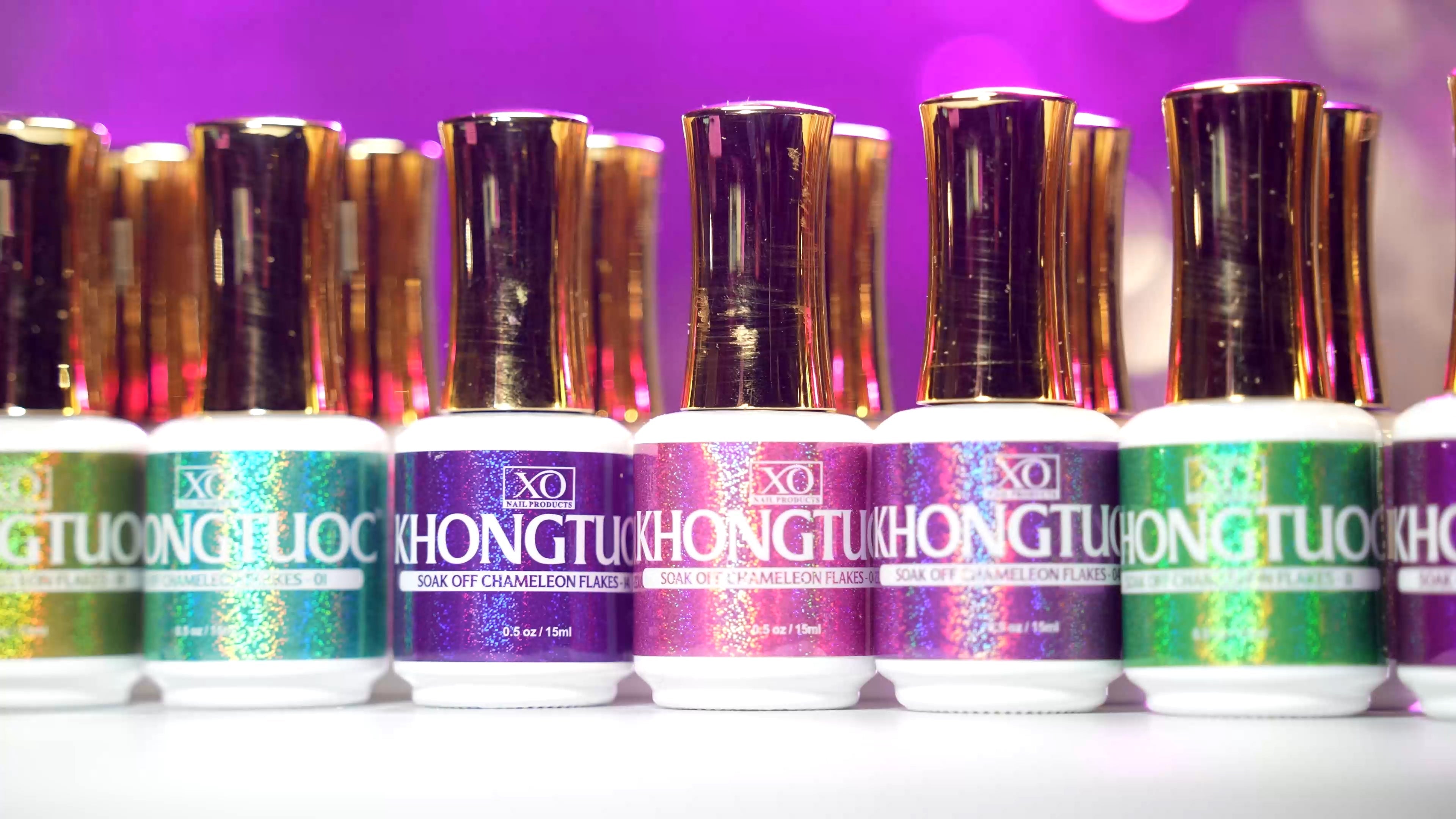 COMBO 18 colors XO - KHONGTUOC™ - Gel Art Design-Combo-XO- Nail Supply American Gel Polish - Phuong Ni