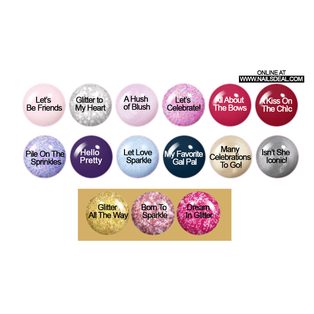 COSMO Dip - Hello Kitty Matching Collection 12 colors (2oz)-dip-COSMO- Nail Supply American Gel Polish - Phuong Ni