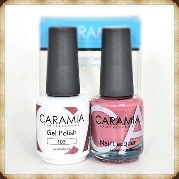 Caramia Duo Gel & Lacquer 103-gel-Caramia- Nail Supply American Gel Polish - Phuong Ni