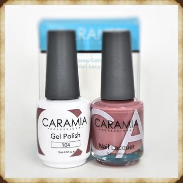Caramia Duo Gel & Lacquer 104-gel-Caramia- Nail Supply American Gel Polish - Phuong Ni