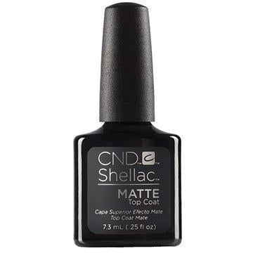 Cnd Shellac - Matte Top Coat 0.25Oz-CND TOP & BASE-Nails Deal & Beauty Supply- Nail Supply American Gel Polish - Phuong Ni