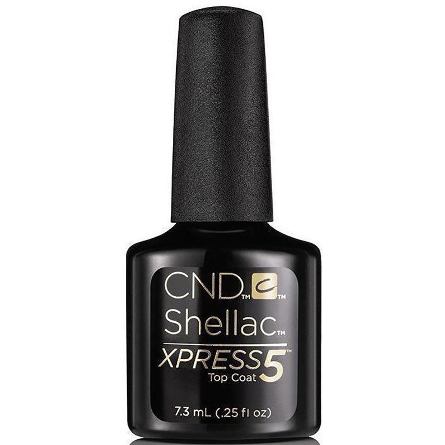Cnd Shellac - Top Coat Xpress5 (Small) 0.25Oz-CND TOP & BASE-Nails Deal & Beauty Supply- Nail Supply American Gel Polish - Phuong Ni