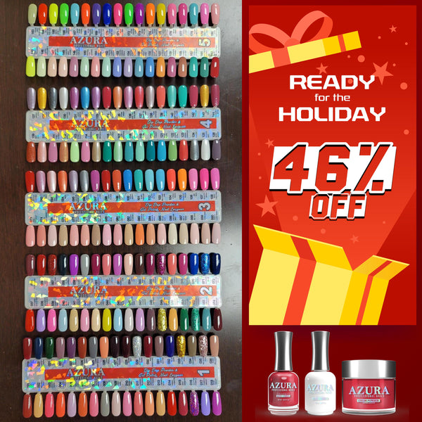 Azura 3in1 Acrylic/Dipping Powder + Gel Polish + Nail Lacquer, Color List Note, 000 Azura 3in1 Acrylic/Dipping Powder + Gel Polish + Nail Lacquer, Color List Note, 000