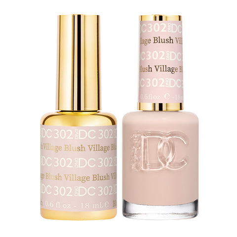 DC Gel Duo - Blush Village - 302-DC- Nail Supply American Gel Polish - Phuong Ni