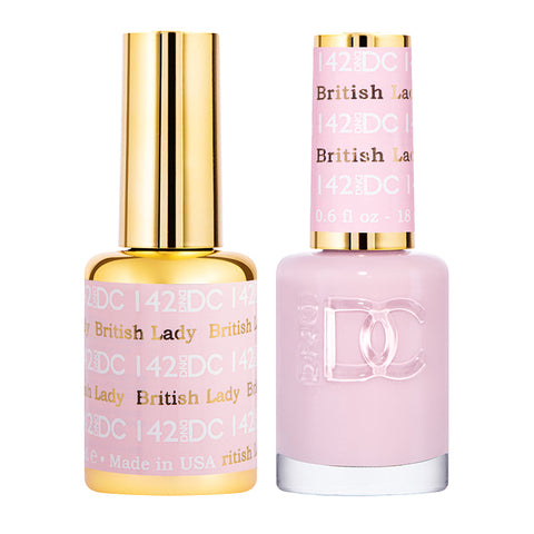 DC Gel Duo - British Lady - 142-DC- Nail Supply American Gel Polish - Phuong Ni