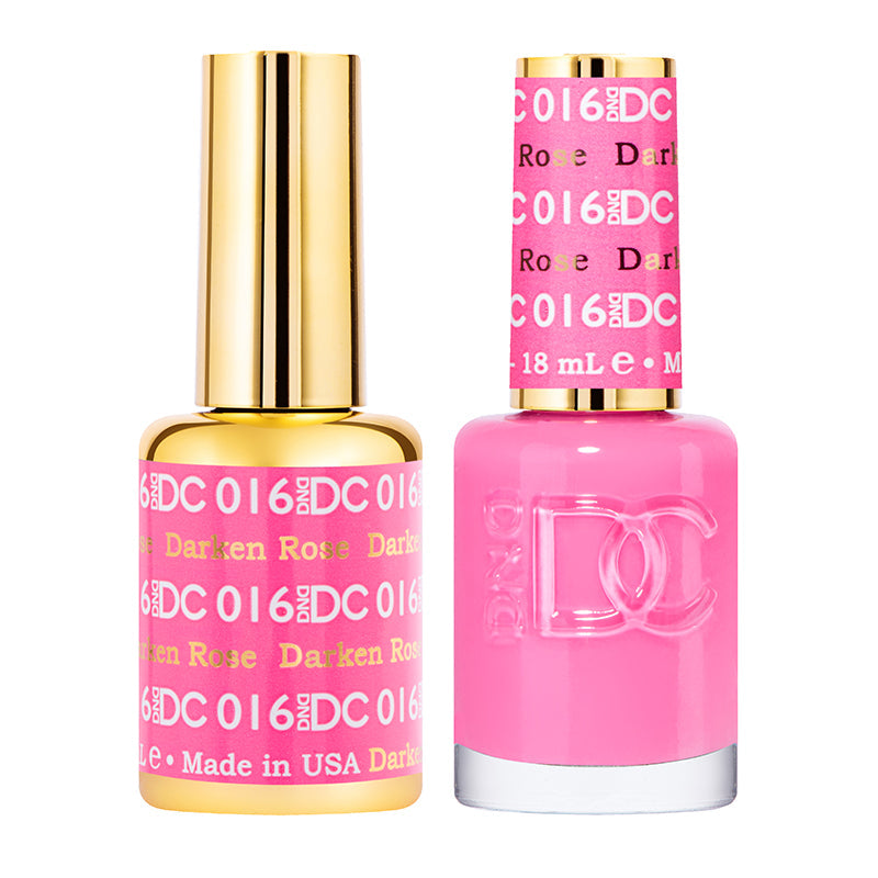 DC Gel Duo - Darken Rose - 016-DC- Nail Supply American Gel Polish - Phuong Ni