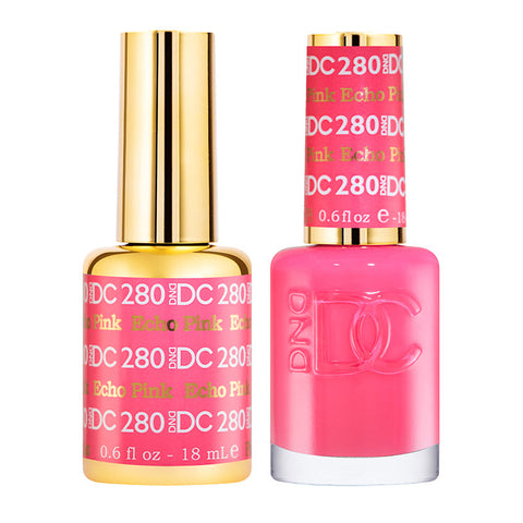DC Gel Duo - Echo Pink - 280-DC- Nail Supply American Gel Polish - Phuong Ni