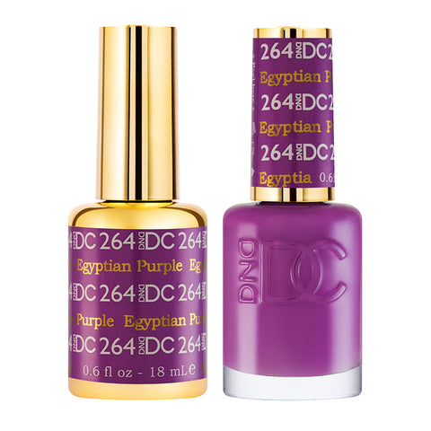 DC Gel Duo - Egyptian Purple - 264-DC- Nail Supply American Gel Polish - Phuong Ni