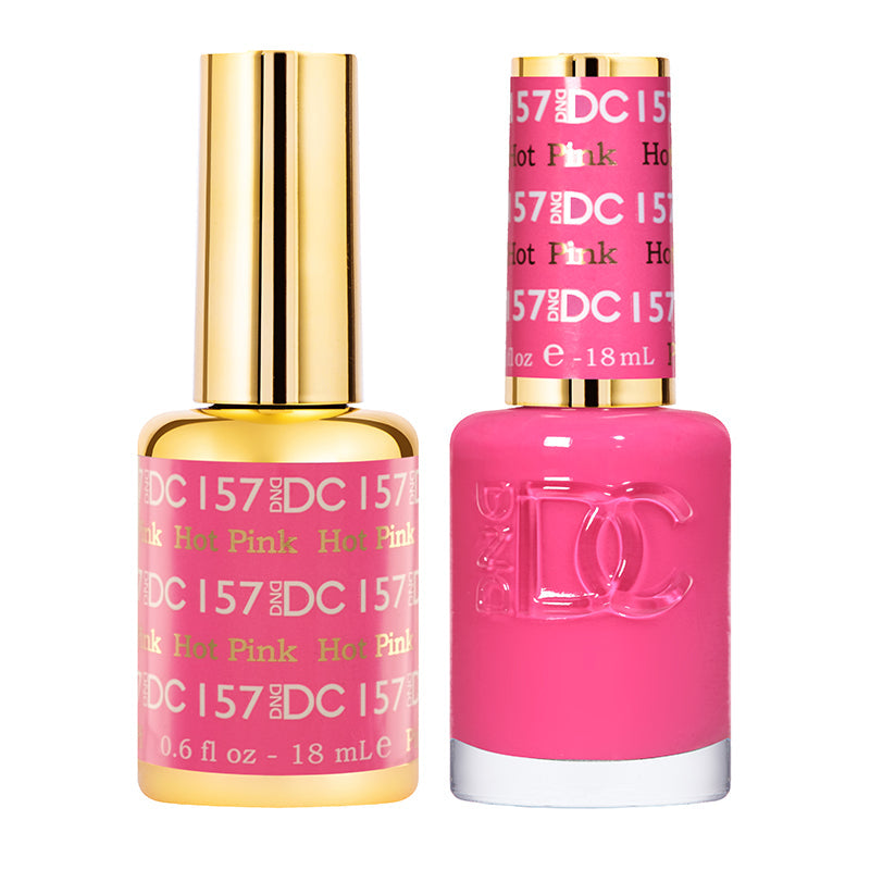 DC Gel Duo - Hot Pink - 157-DC- Nail Supply American Gel Polish - Phuong Ni