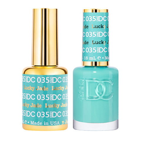 DC Gel Duo - Lucky Jade - 035-DC- Nail Supply American Gel Polish - Phuong Ni