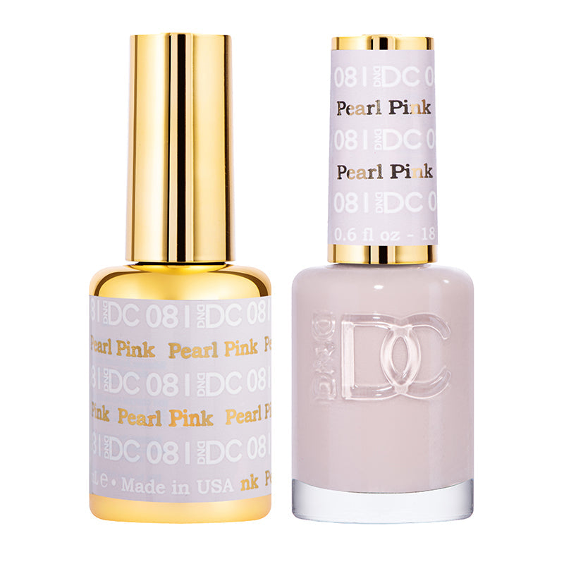 DC Gel Duo - Pearl Pink - 081-DC- Nail Supply American Gel Polish - Phuong Ni