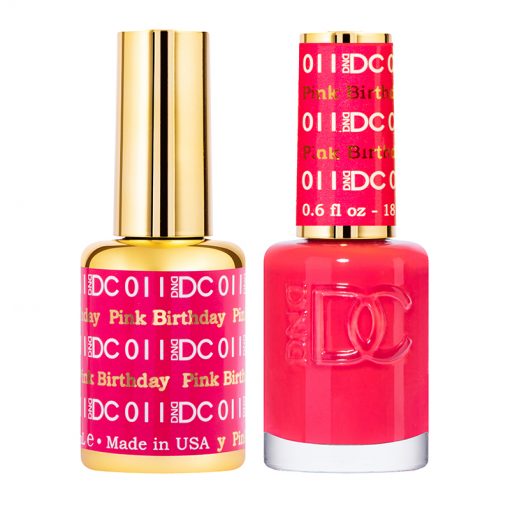 DC Gel Duo - Pink Birthday - 011-DC- Nail Supply American Gel Polish - Phuong Ni