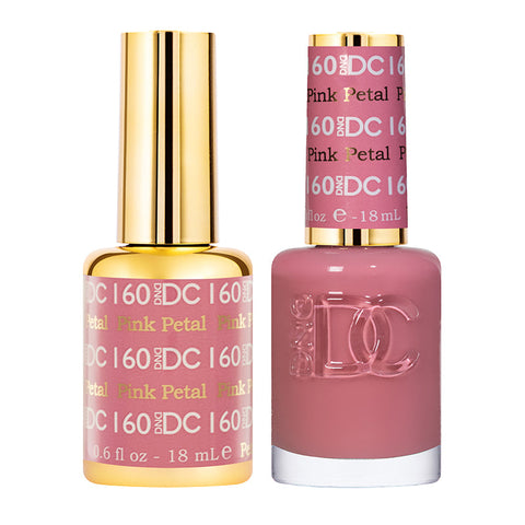 DC Gel Duo - Pink Petal - 160-DC- Nail Supply American Gel Polish - Phuong Ni