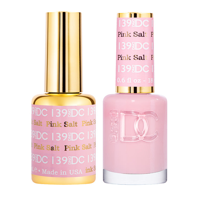 DC Gel Duo - Pink Salt - 139-DC- Nail Supply American Gel Polish - Phuong Ni