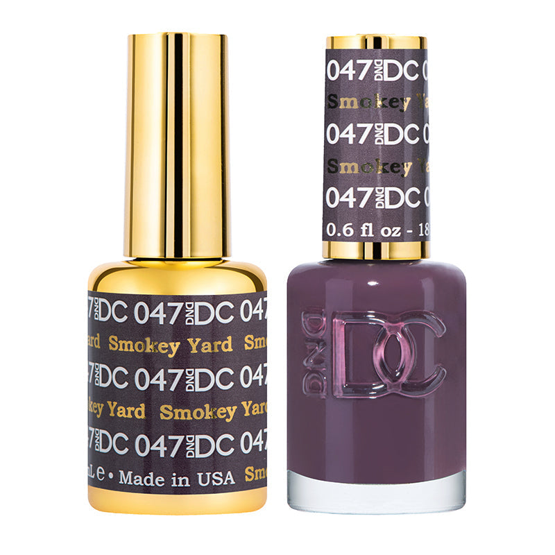 DC Gel Duo - Smokey Yard - 047-DC- Nail Supply American Gel Polish - Phuong Ni