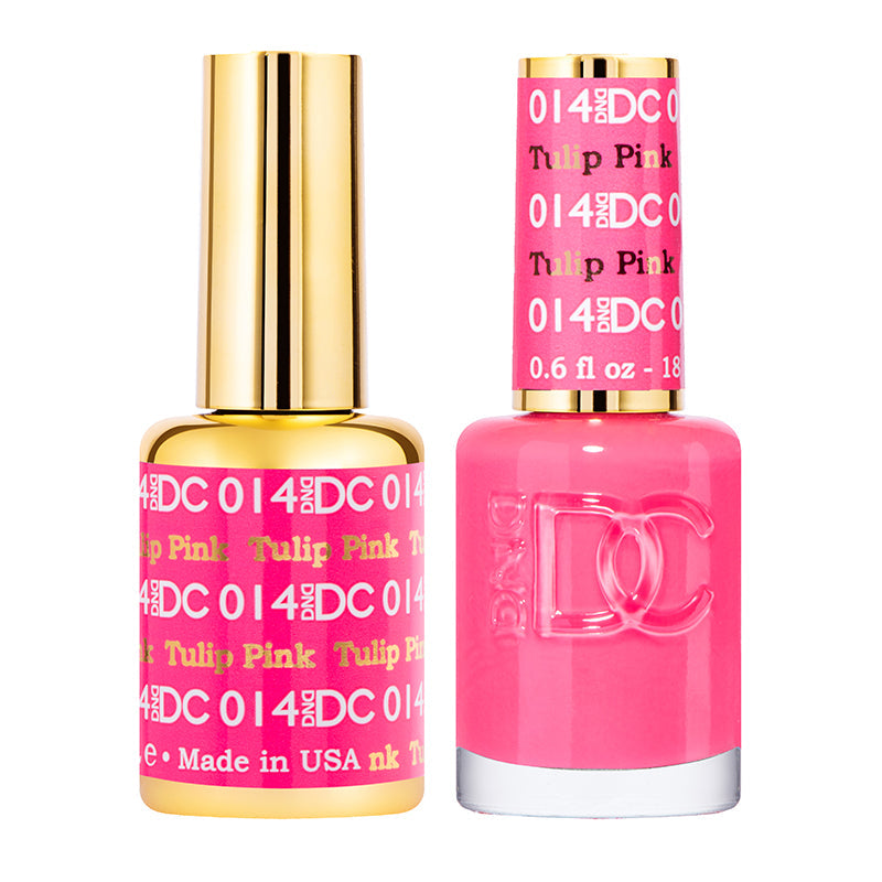 DC Gel Duo - Tulip Pink - 014-DC- Nail Supply American Gel Polish - Phuong Ni