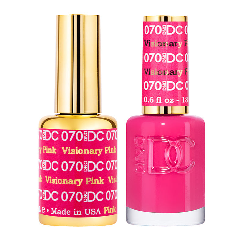 DC Gel Duo - Visionary Pink - 070-DC- Nail Supply American Gel Polish - Phuong Ni