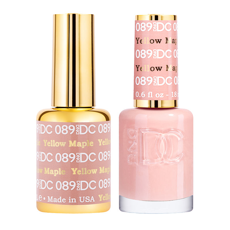 DC Gel Duo - Yellow Maple - 089-DC- Nail Supply American Gel Polish - Phuong Ni