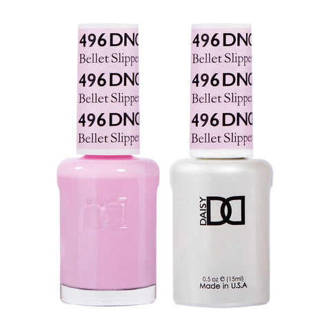 DND Gel Duo - Bellet Slipper - 496-DND- Nail Supply American Gel Polish - Phuong Ni