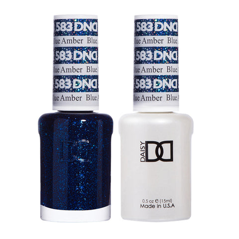 DND Gel Duo - Blue Amber - 583-DND- Nail Supply American Gel Polish - Phuong Ni