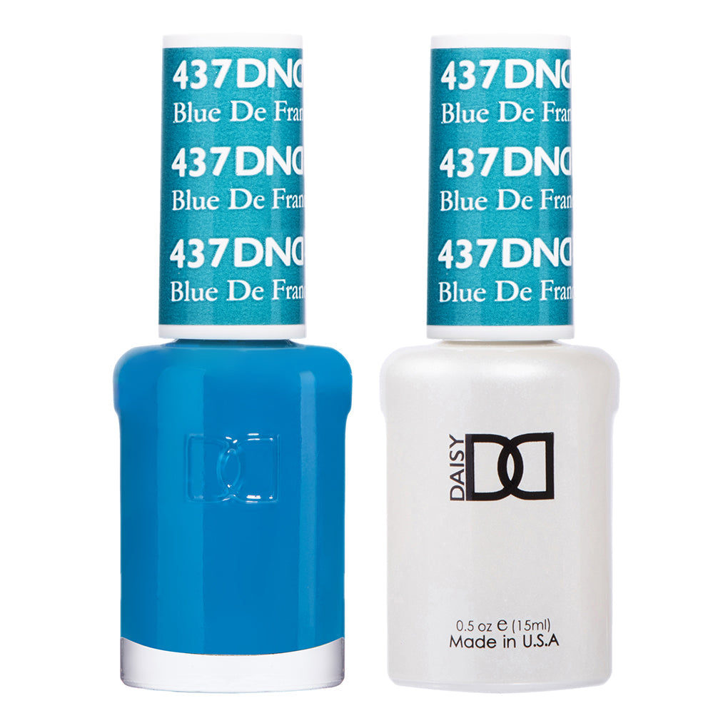 DND Gel Duo - Blue De France - 437-DND- Nail Supply American Gel Polish - Phuong Ni