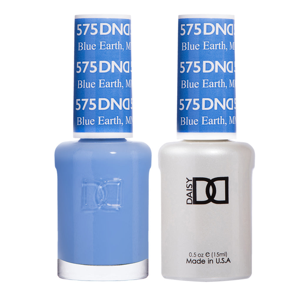 DND Gel Duo - Blue Earth - 575-DND- Nail Supply American Gel Polish - Phuong Ni