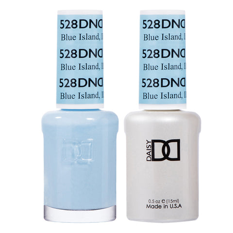 DND Gel Duo - Blue Island - 528-DND- Nail Supply American Gel Polish - Phuong Ni