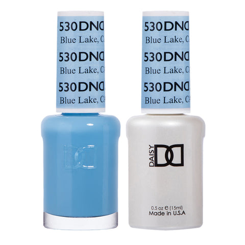 DND Gel Duo - Blue Lake - 530-DND- Nail Supply American Gel Polish - Phuong Ni