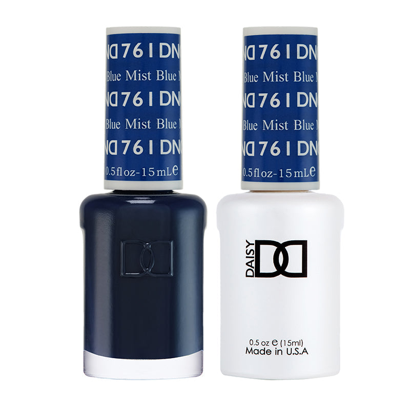 DND Gel Duo - Blue Mist - 761-DND- Nail Supply American Gel Polish - Phuong Ni