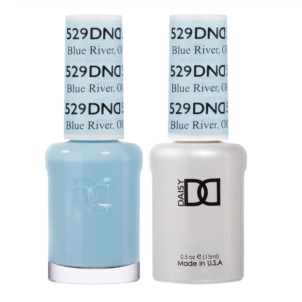 DND Gel Duo - Blue River - 529-DND- Nail Supply American Gel Polish - Phuong Ni