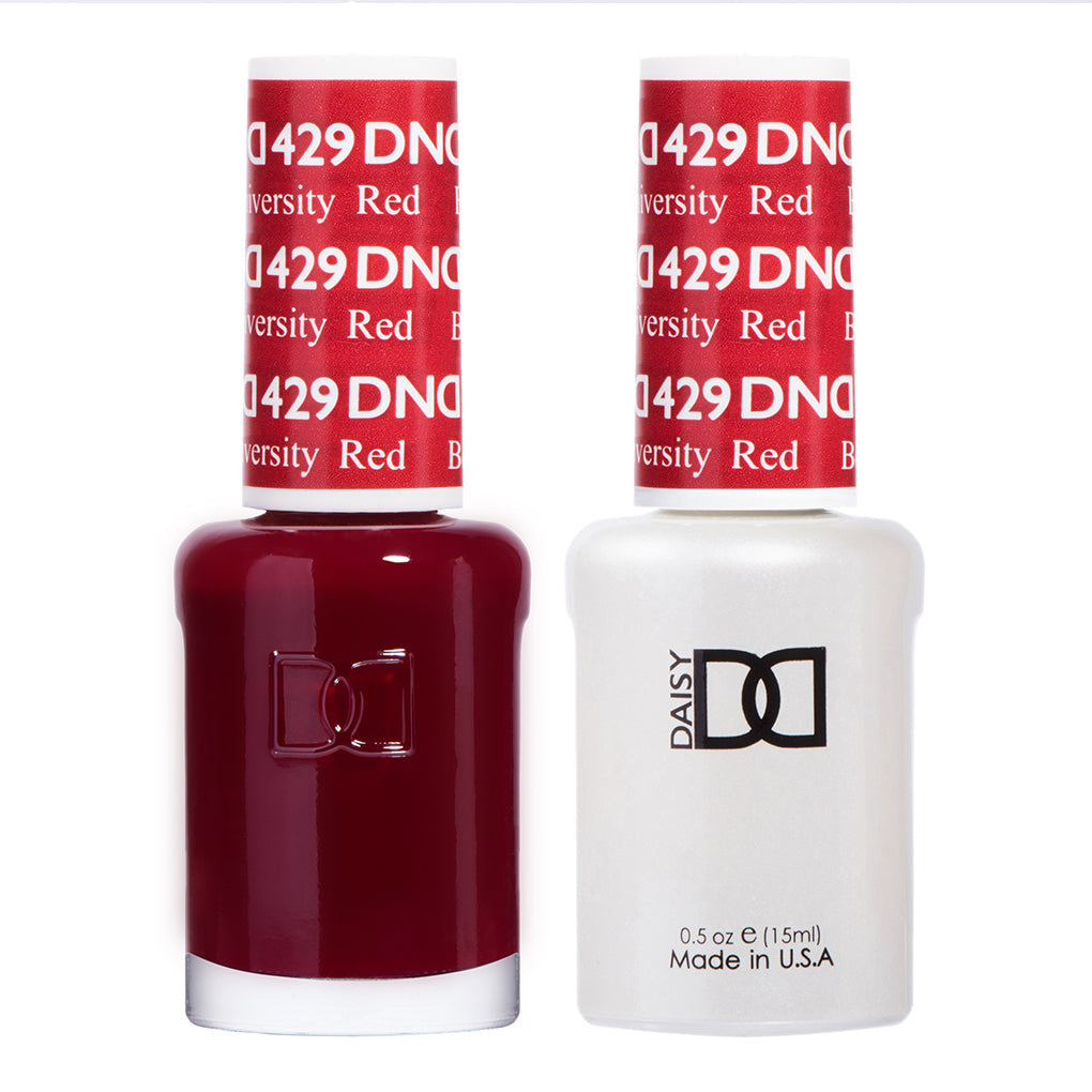 DND Gel Duo - Boston University Red - 429-DND- Nail Supply American Gel Polish - Phuong Ni