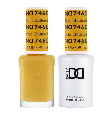 DND Gel Duo - Buttered Corn - 746-DND- Nail Supply American Gel Polish - Phuong Ni