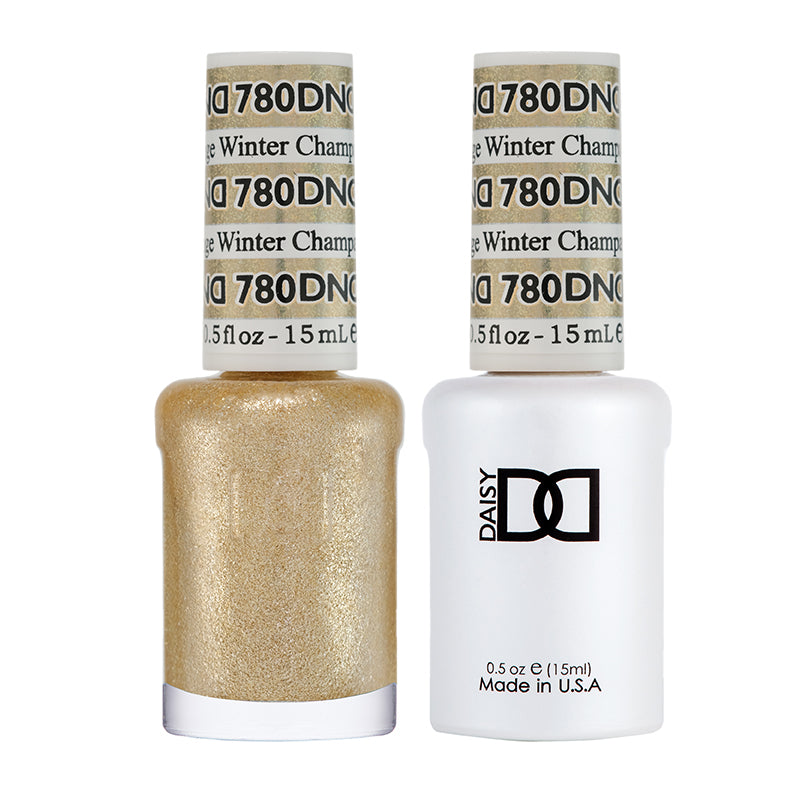 DND Gel Duo - Champagne Winter - 780-DND- Nail Supply American Gel Polish - Phuong Ni