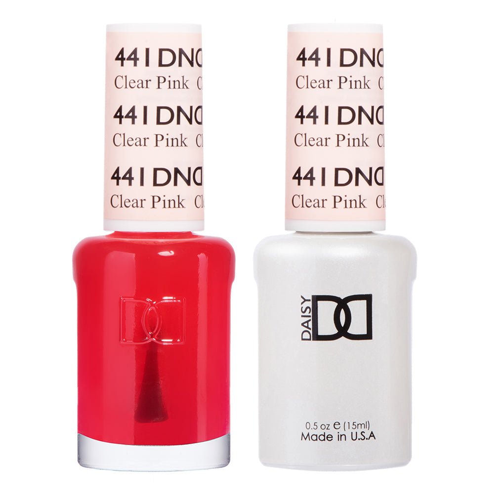 DND Gel Duo - Clear Pink - 441-DND- Nail Supply American Gel Polish - Phuong Ni