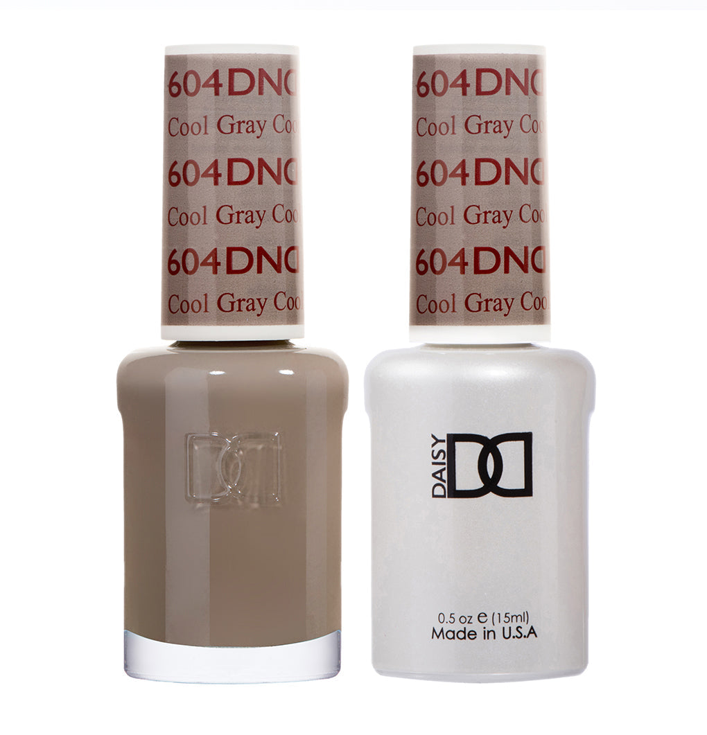 DND Gel Duo - Cool Gray - 604-DND- Nail Supply American Gel Polish - Phuong Ni