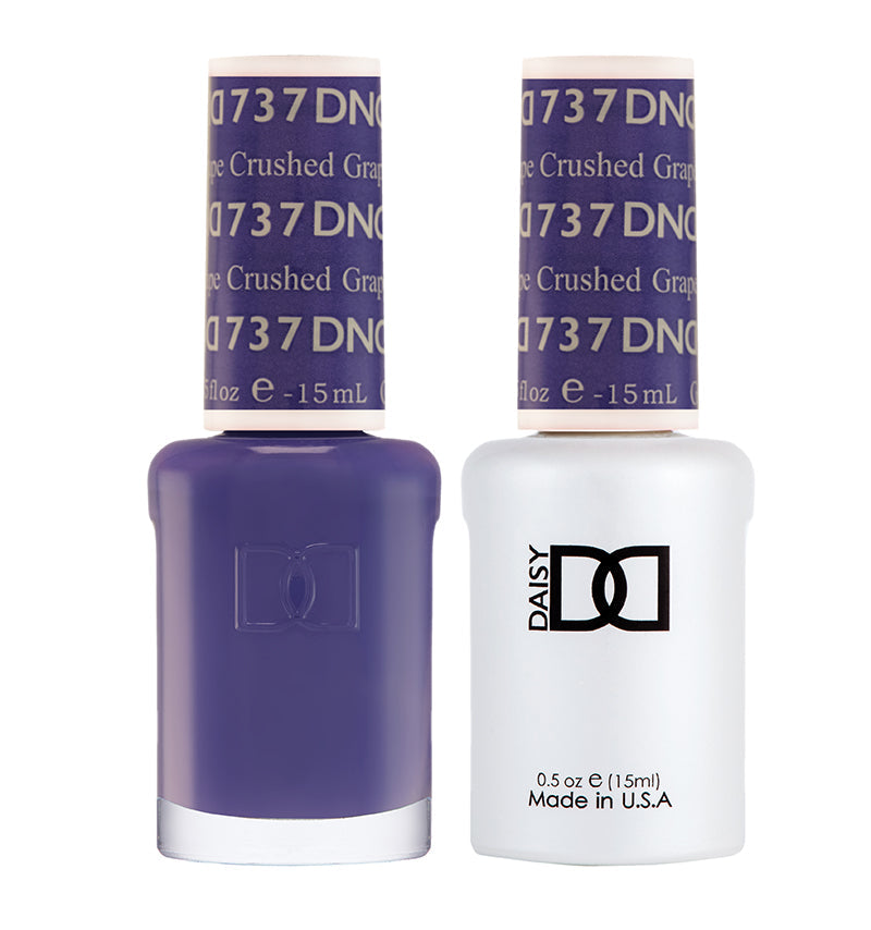 DND Gel Duo - Crushed Grape - 737-DND- Nail Supply American Gel Polish - Phuong Ni