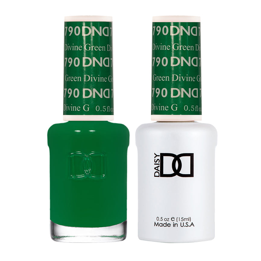 DND Gel Duo - Divine Green - 790-DND- Nail Supply American Gel Polish - Phuong Ni