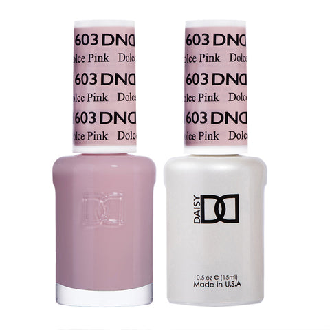 DND Gel Duo - Dolce Pink - 603-DND- Nail Supply American Gel Polish - Phuong Ni