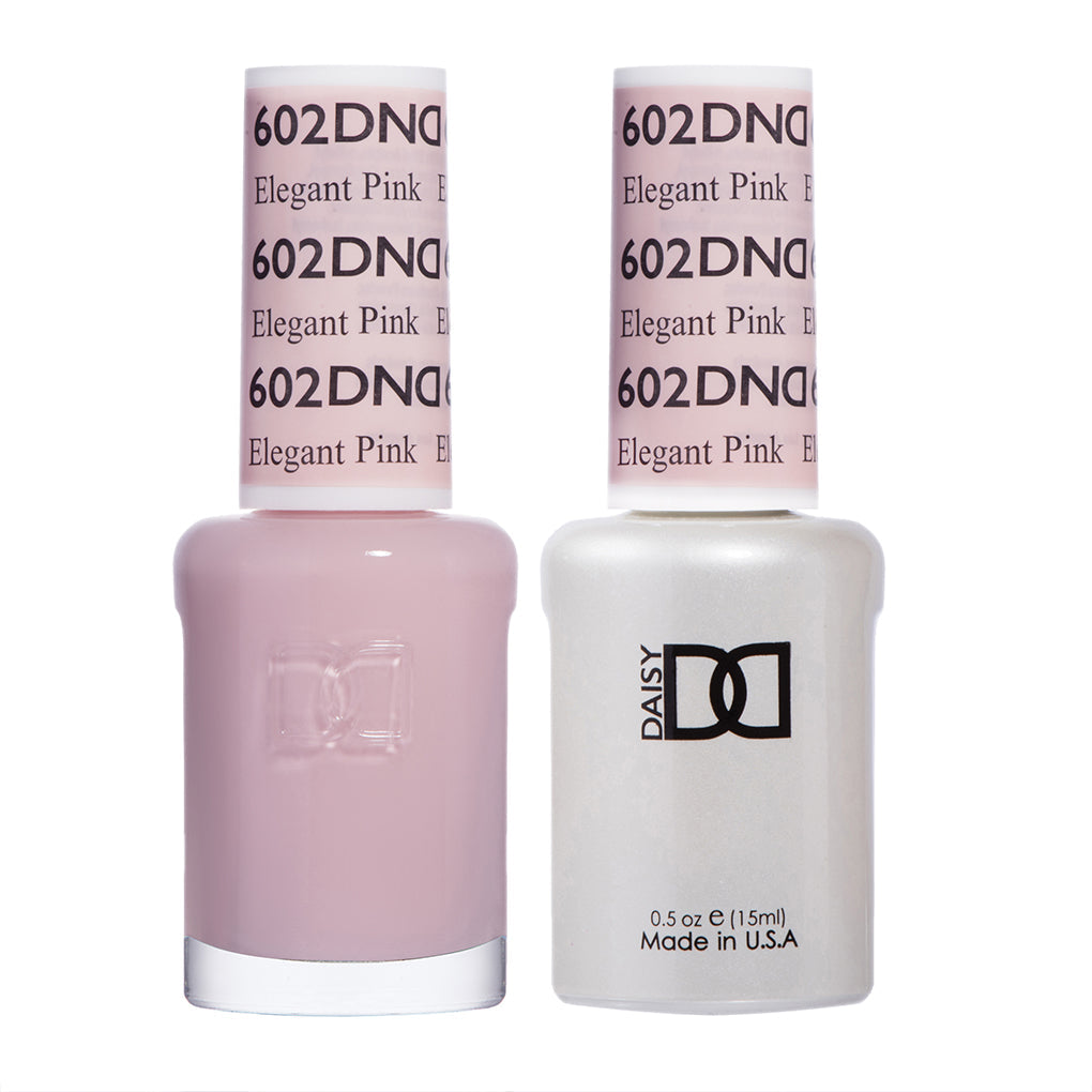 DND Gel Duo - Elegant Pink - 602-DND- Nail Supply American Gel Polish - Phuong Ni