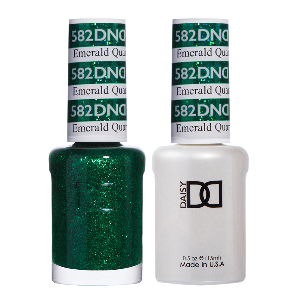 DND Gel Duo - Emerald Quartz - 582-DND- Nail Supply American Gel Polish - Phuong Ni