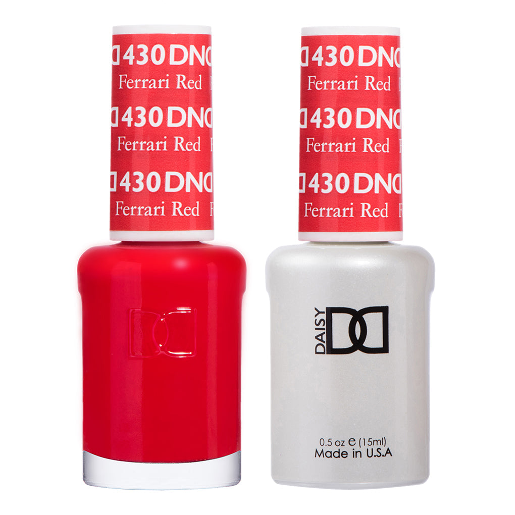 DND Gel Duo - Ferrari Red - 430-DND- Nail Supply American Gel Polish - Phuong Ni