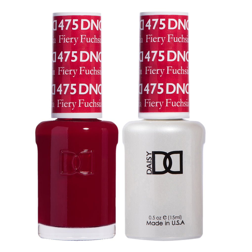 DND Gel Duo - Fiery Fuchsia - 475-DND- Nail Supply American Gel Polish - Phuong Ni