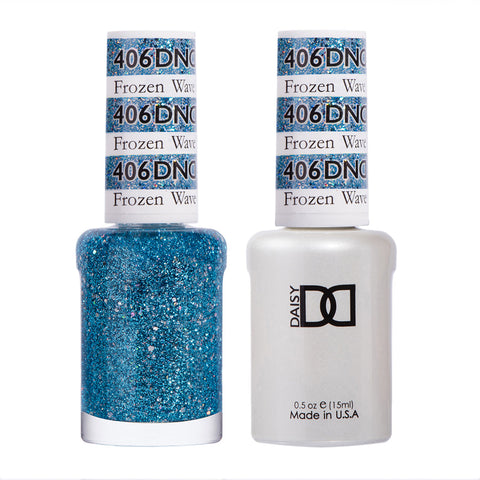 DND Gel Duo - Frozen Wave - 406-DND- Nail Supply American Gel Polish - Phuong Ni