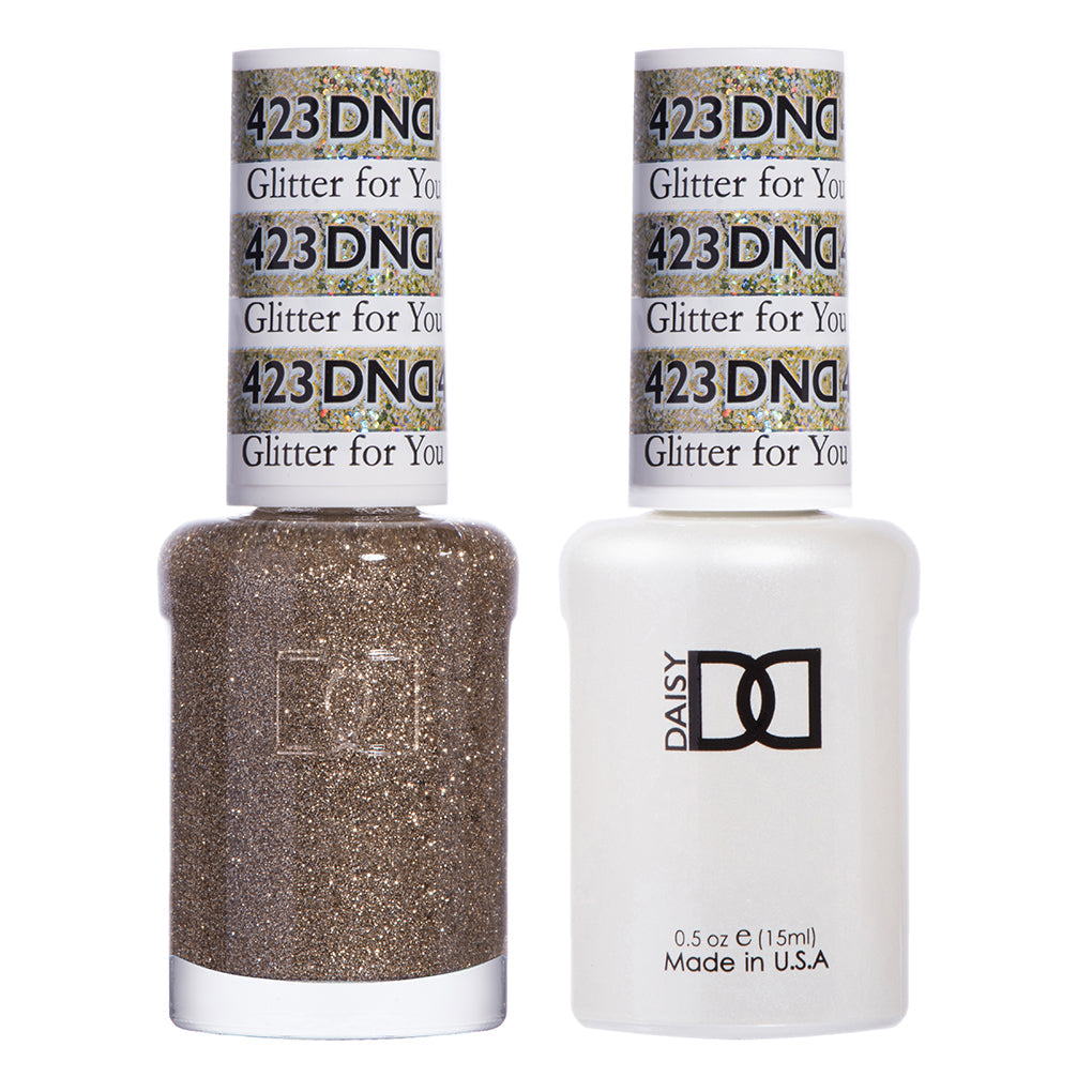 DND Gel Duo - Glitter For You - 423-DND- Nail Supply American Gel Polish - Phuong Ni